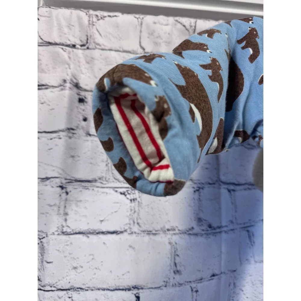 Baby Boden Blue Bear Print Bunting - Picture 4 of 8